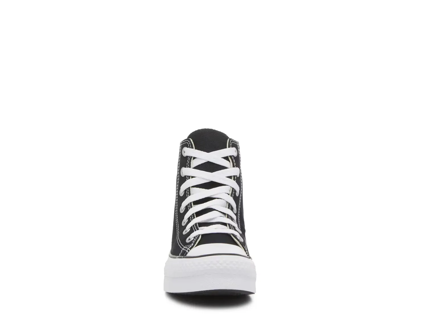 Кроссовки Chuck Taylor All Star Lift High-Top - детские Converse, Black/White — фото 2