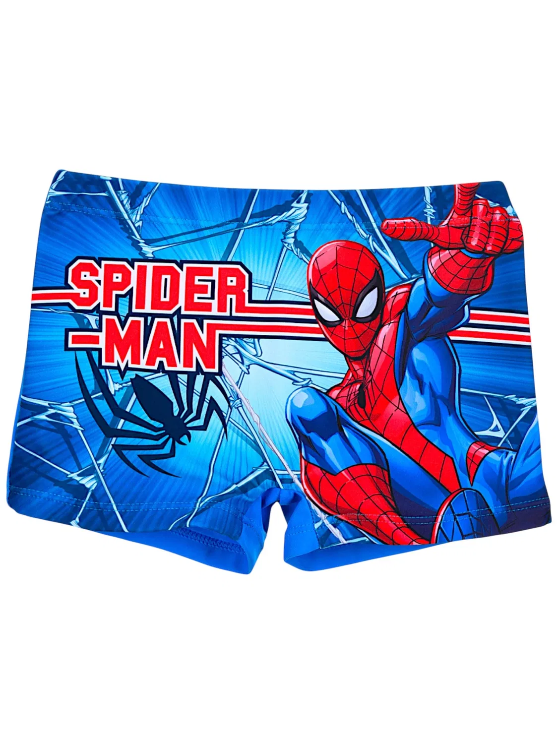 Плавки с принтом Spiderman, синий