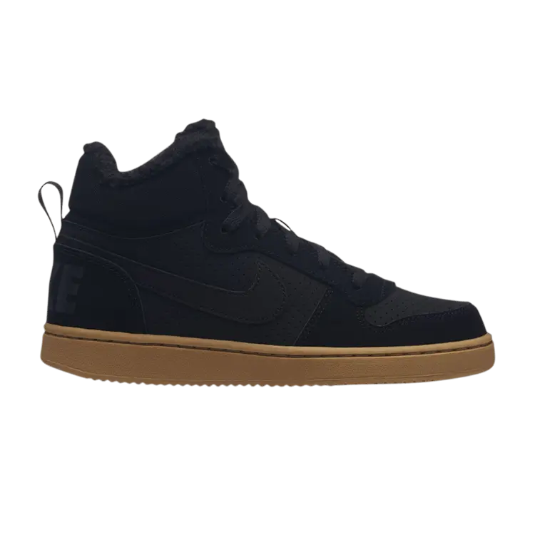 

Кроссовки Nike Court Borought Mid Winter GS 'Black Gum', черный