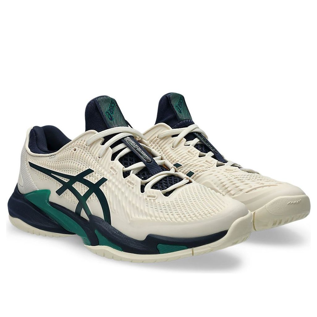 Кроссовки Asics Court FF 3 Wide Tennis 'Cream Jasper Green' — фото 3