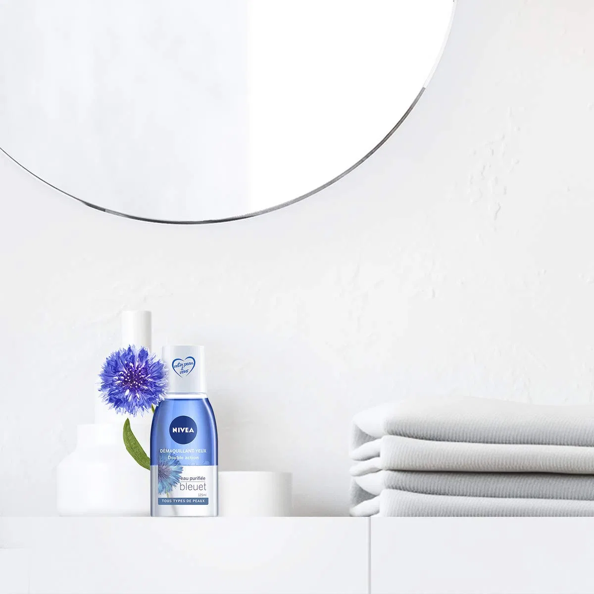 Средство для снятия макияжа Nivea — С глаз Double Action Cornflower ‎ — фото 4