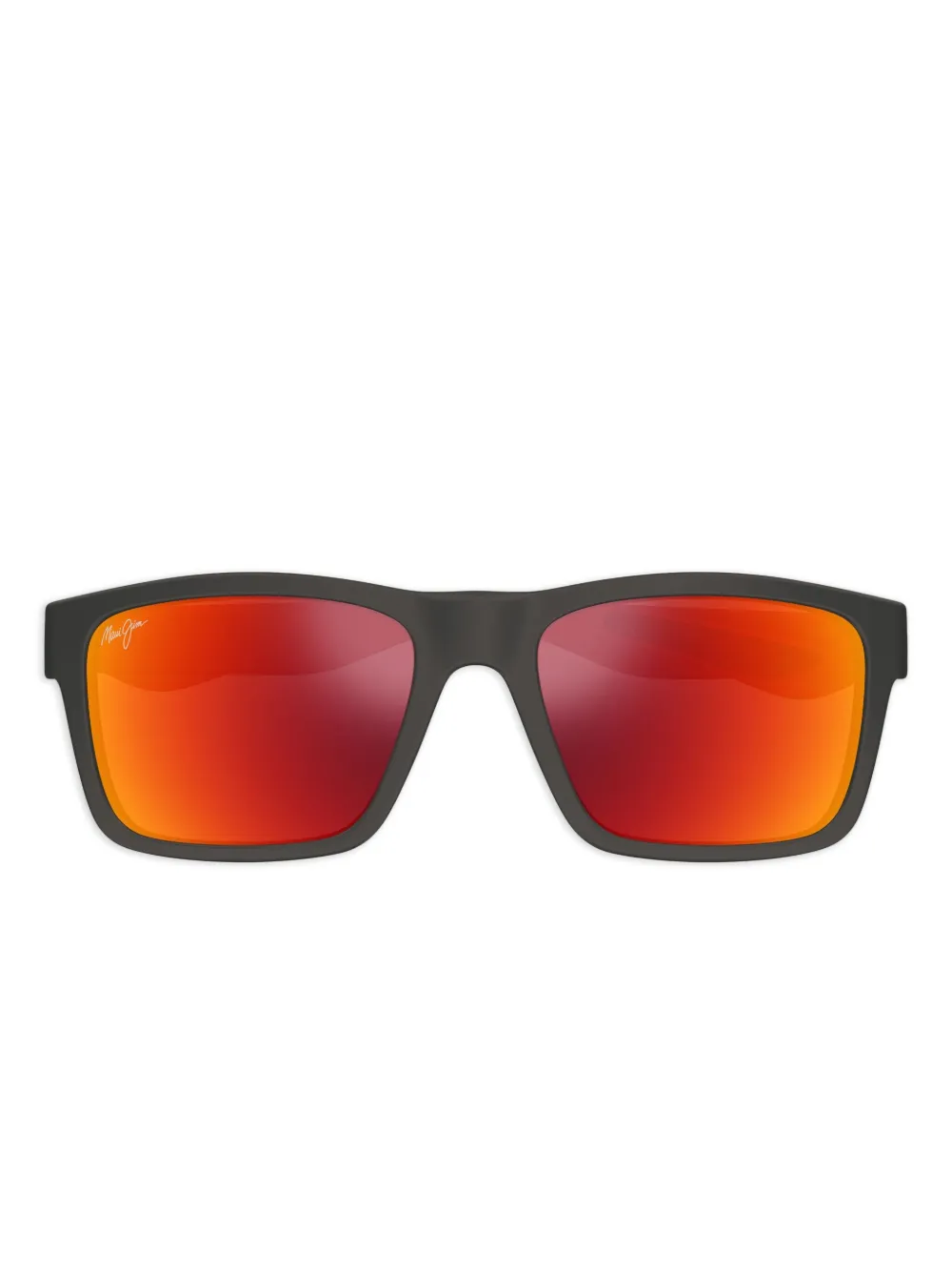 

Солнцезащитные очки The Flats в квадратной оправе Maui Jim, серый