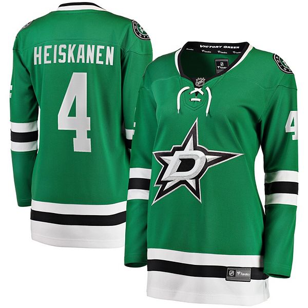 

Женская футболка Dallas Stars Miro Heiskanen Kelly Green Home Premier Breakaway Fanatics, Зеленый, Женская футболка Dallas Stars Miro Heiskanen Kelly Green Home Premier Breakaway Fanatics