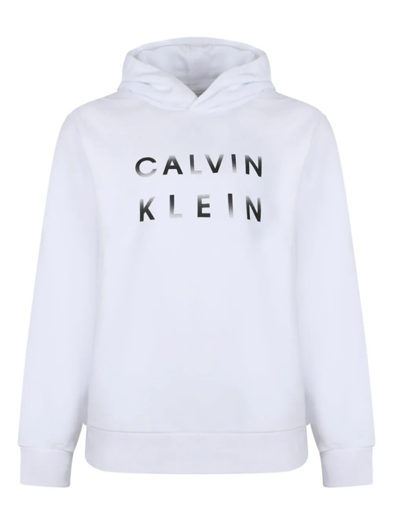 

Толстовка с капюшоном из органического хлопка Calvin Klein, белый