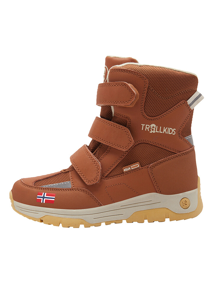 

Сапоги Trollkids Lofoten XT, коричневый