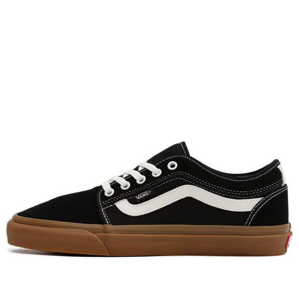 

Кроссовки chukka low 'black gum sidestripe' Vans, черный