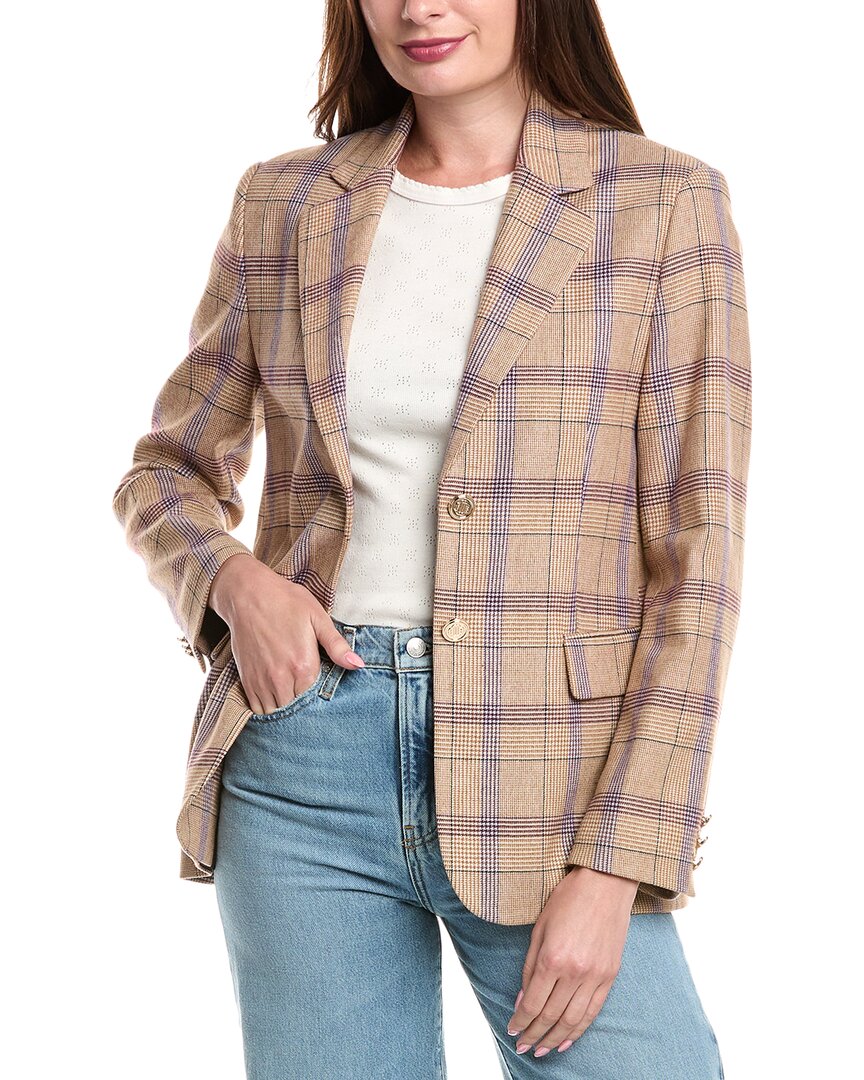 

Жакет Maje из смесовой шерсти, Tan