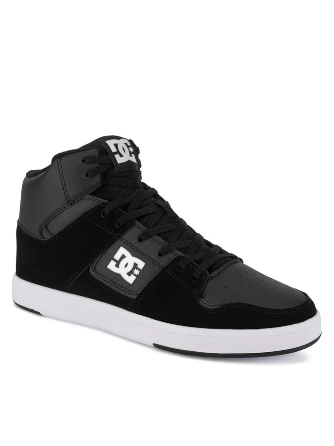 DC Shoes Кроссовки CURE HI TOP ADYS400072-BKW черные — фото 2