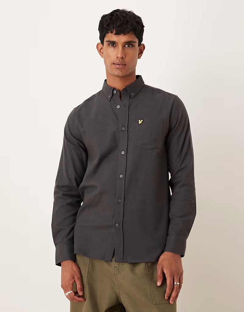

Обычная фланелевая рубашка в тени Lyle & Scott
