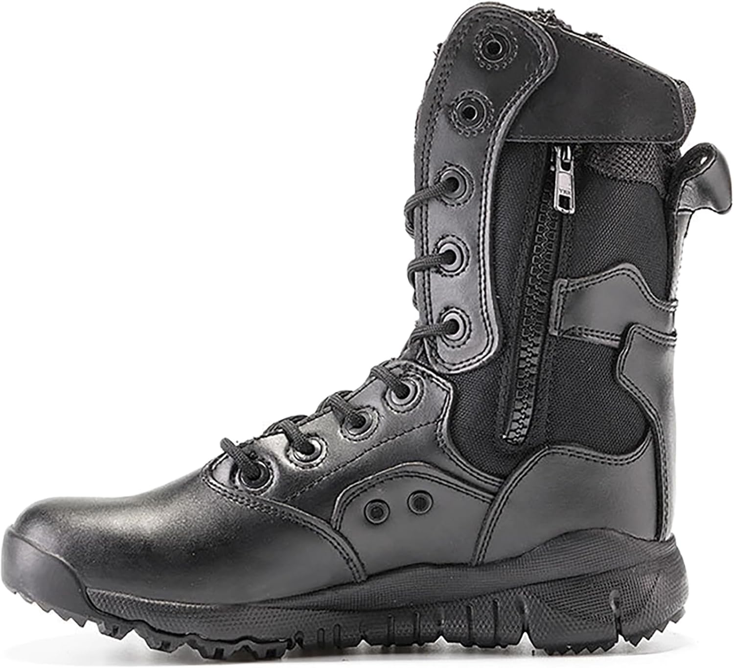 

Мужские ботинки на шнуровке, тактическая обувь для военных, походные армейские ботинки для прогулок, кемпинга, треккинга и походов, черные, размер 40 Qaxzesa