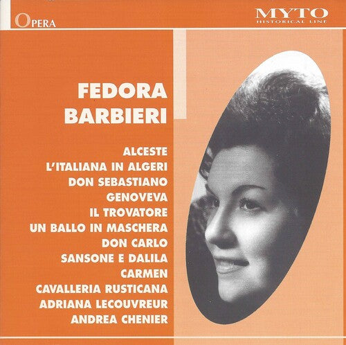 

CD диск Barbieri, Fedora: Recital