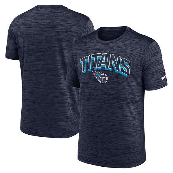 

Мужская футболка Tennessee Titans Velocity Performance, темно-синяя Nike