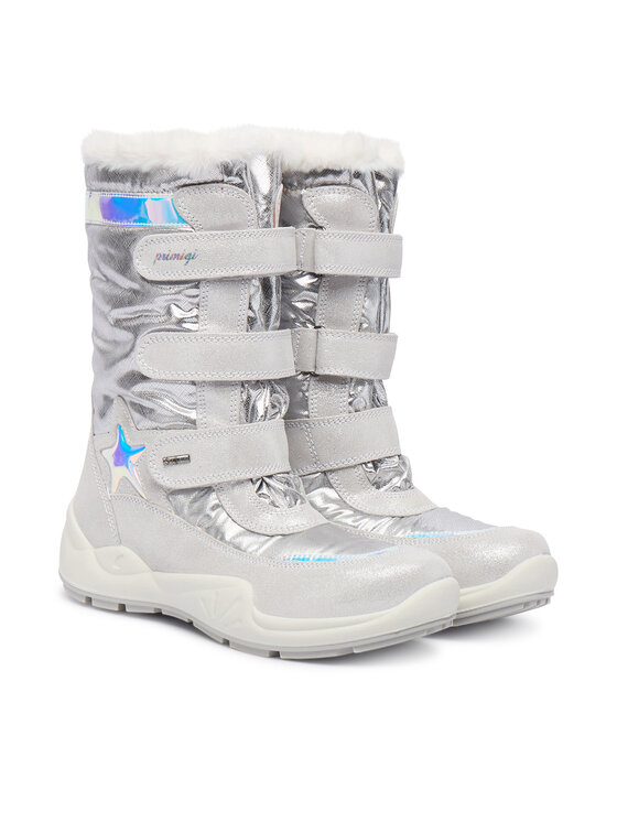 Сапоги для снега GORE-TEX 8881666 D Primigi, серебряный — фото 2