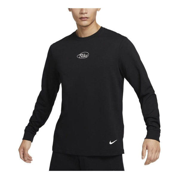 

Футболка primary dri-fit t-shirt 'black' Nike, черный