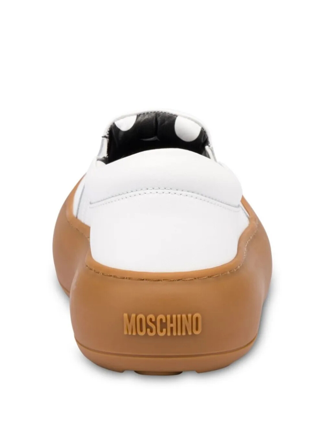 Кроссовки Moschino с увеличенной подошвой, белый — фото 3