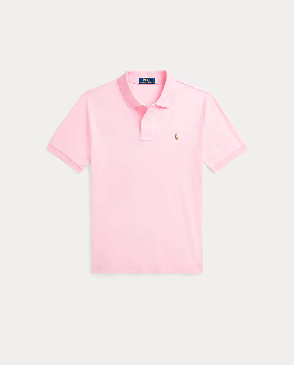 

Рубашка поло для мальчика в хлопковом интерлоке Polo Ralph Lauren, цвет Rosa