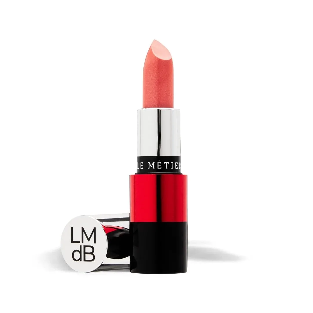 Помада MĒTIER Colour Core Champagne для роскошного, сияющего образа, кремовая и увлажняющая, с высокой пигментацией, содержит экстракт жожоба. Le Metier De Beaute, Marrakesh