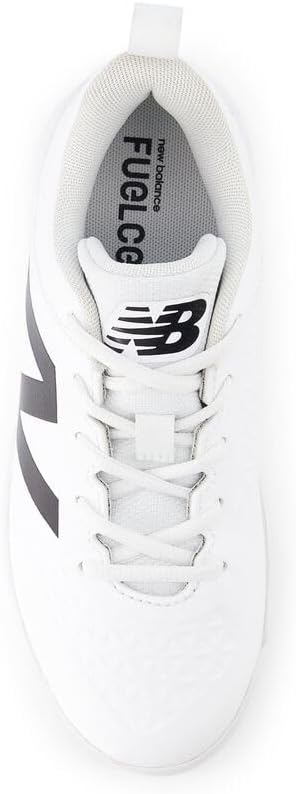 Детские кроссовки New Balance Unisex-Child 4040 V8 Turf-Trainer, белый — фото 4