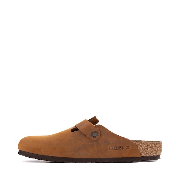 

Сабо Mens Birkenstock Boston Clog, цвет Cognac