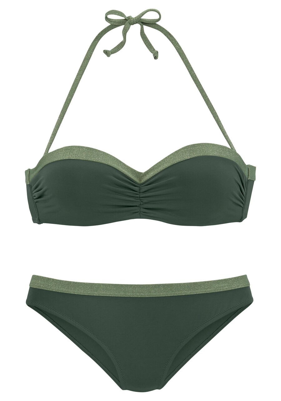 

Бикини-бандо JETTE Bandeau Bikini, оливковый