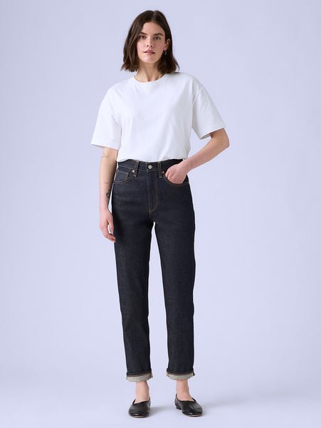 Джинсы BLUETAB BORROWED WITH THE BOYS Dark Indigo Made of Japan Levi'S, Dark Indigo - Flat Finish — фото 2