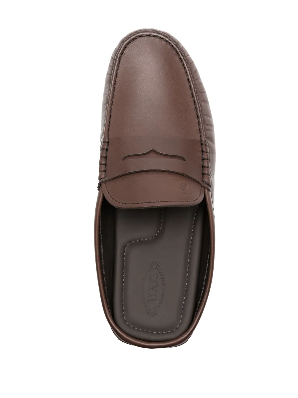 Пенни-лоферы Gommino TOD'S, коричневый — фото 4