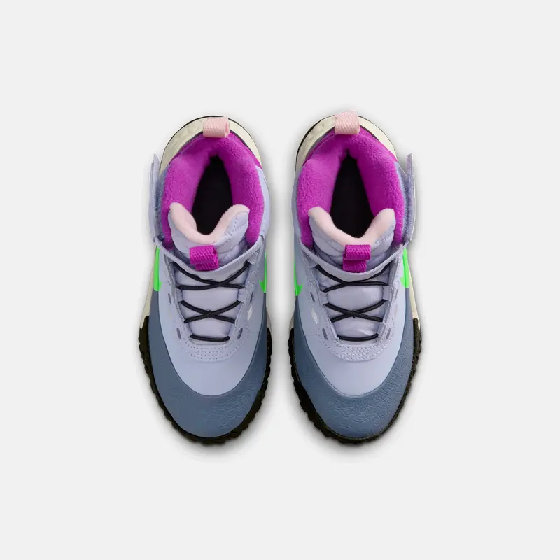 Детские туристические ботинки terrascout Nike, зеленый/ярко-фиолетовый — фото 4