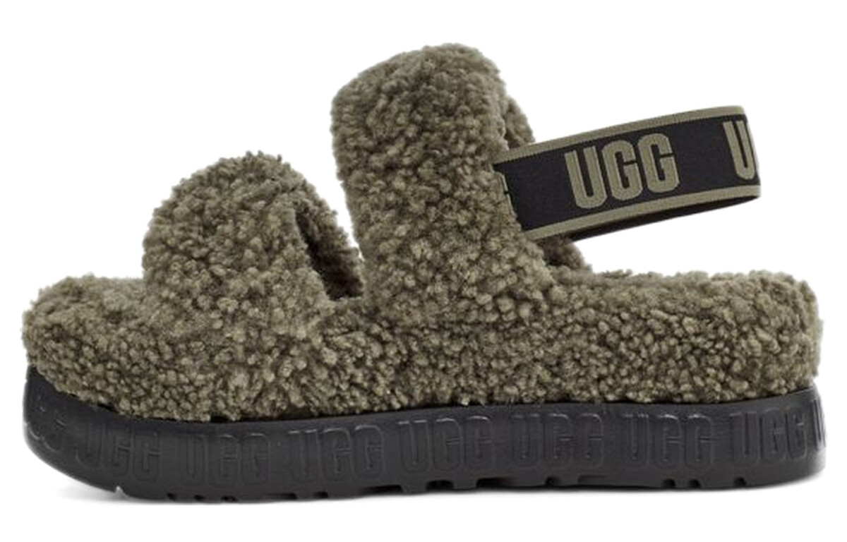 

Сандалии UGG Fluff 'Olive Green' Women's