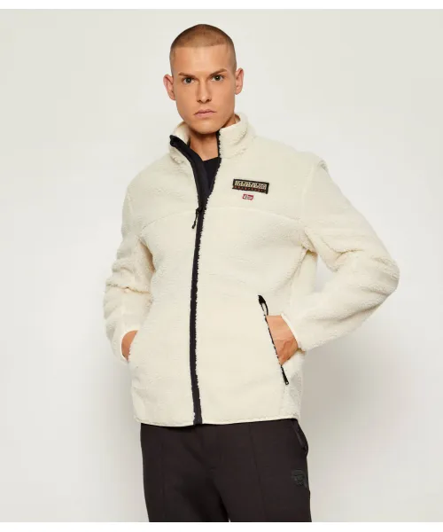 

Флисовая куртка T-tynik fz Regular fit Napapijri, бежевый