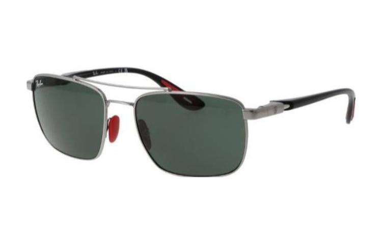 

RayBan Серебряные авиаторские солнцезащитные очки, Silver