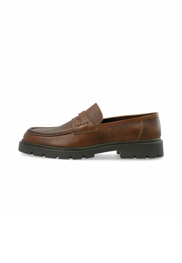 Лоферы penny loafer biajeff slipons Bianco, Tan