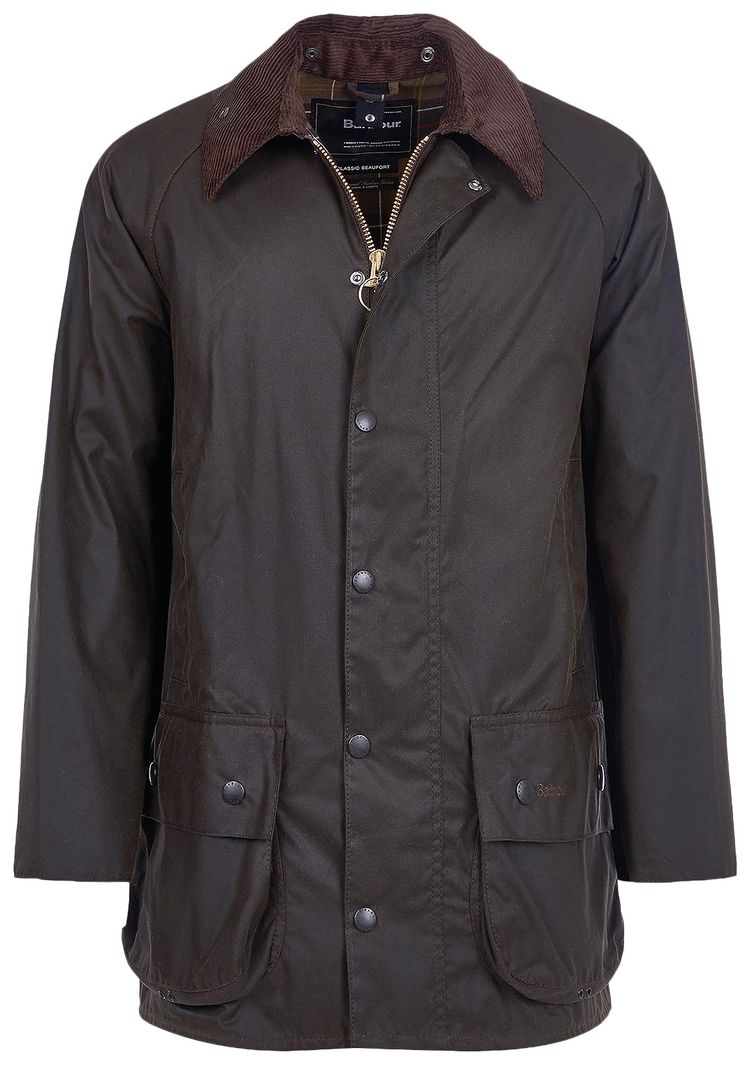 

Куртка Barbour Classic Beaufort Wax Jacket, зеленый