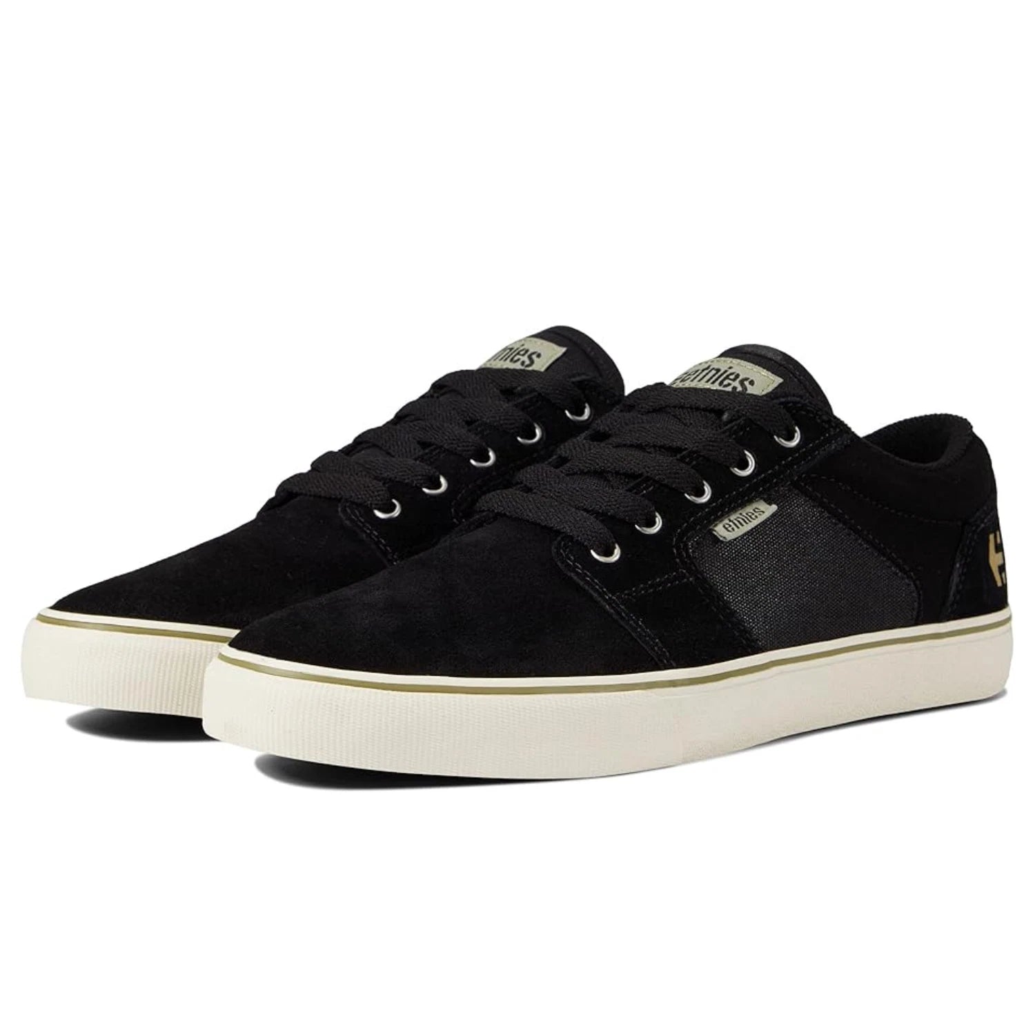 

Мужские кроссовки Etnies Barge LS из черной замши для скейтбординга ZOGG2100