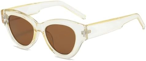 

Популярные модные солнцезащитные очки для женщин в стиле ретро, ​​очки цвета желе и чая, солнцезащитные очки UV400 для мужчин, солнцезащитные очки с заклепками MTZJH, Yellow Tea