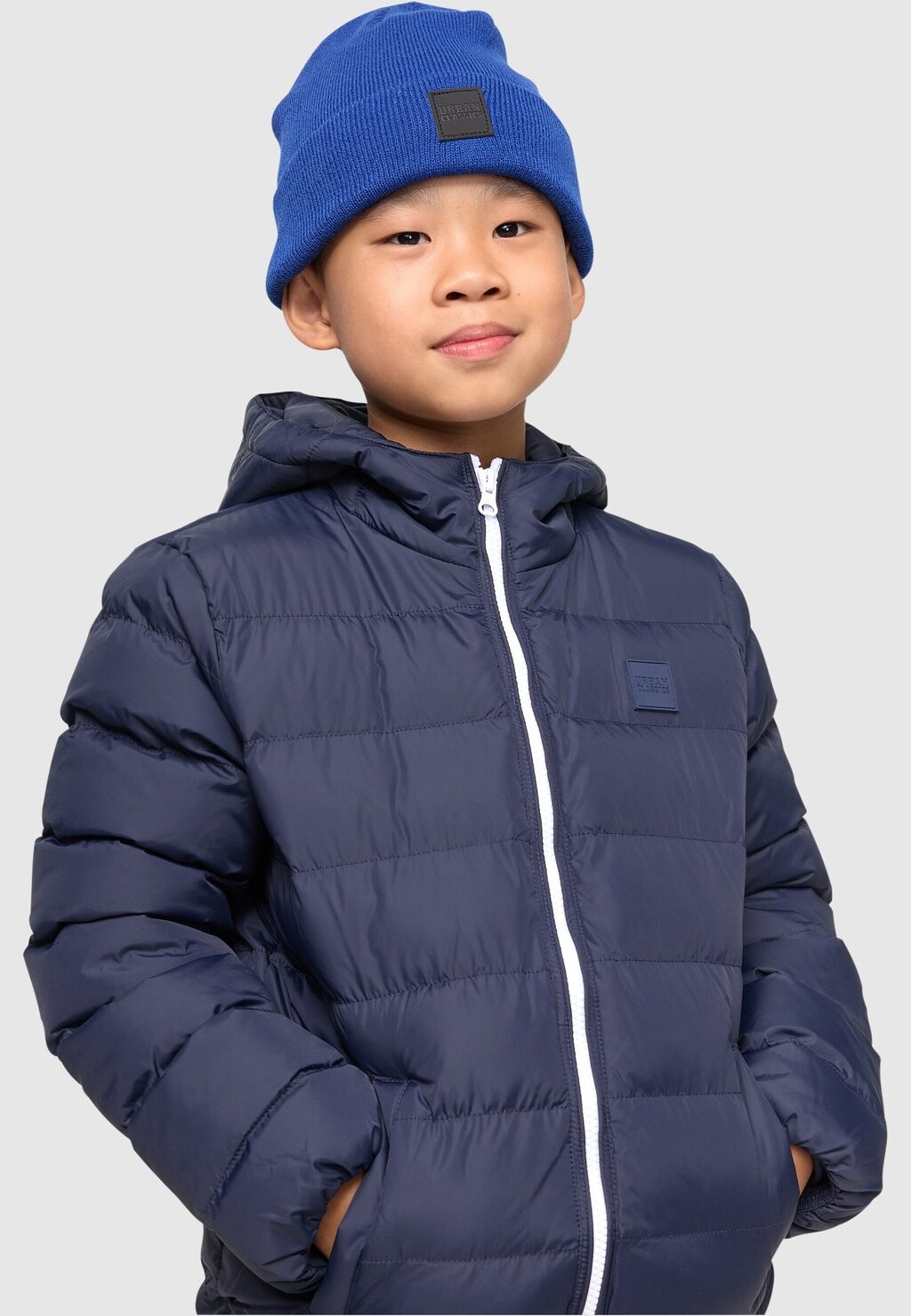 

Зимняя куртка Basic Bubble Urban Classics, цвет navy white navy