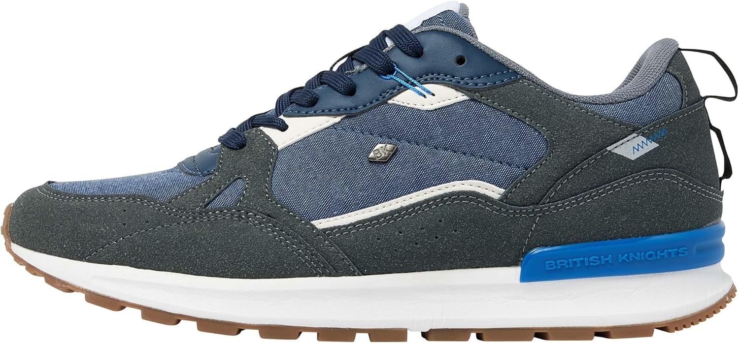 

Мужские кроссовки British Knights, белый/синий/кремовый/темно-синий