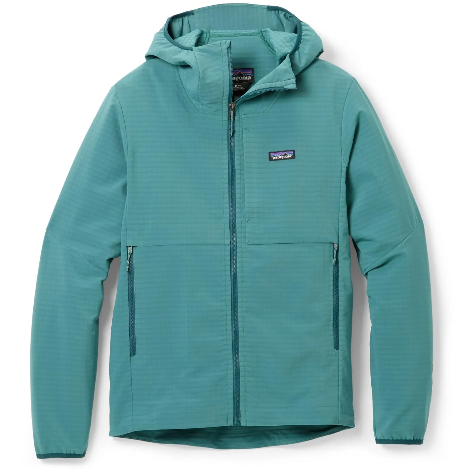

R1 TechFace Толстовка с капюшоном Patagonia, Wetland Blue