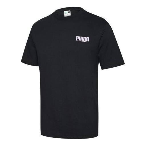 

Футболка round neck short sleeve black Puma, черный