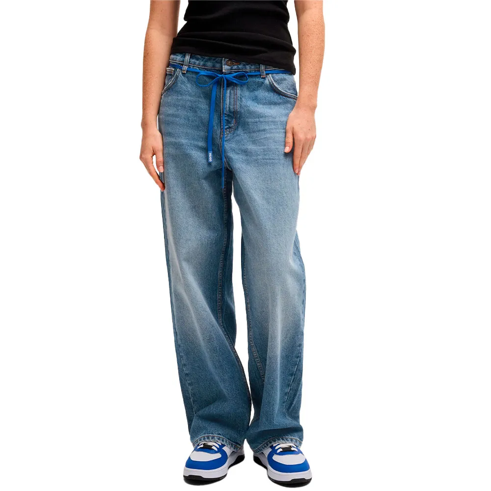 

Джинсы HUGO Leni 3B BLUE, синий
