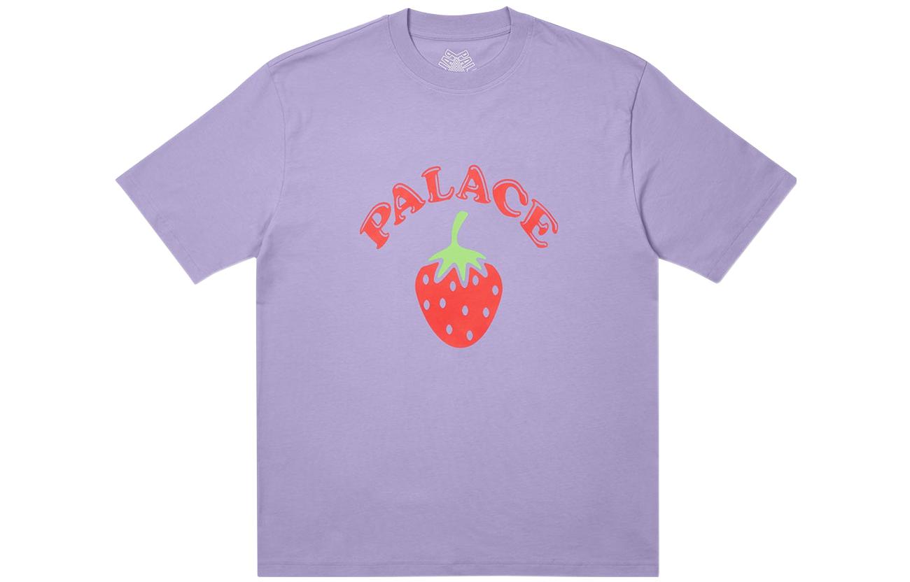 

Футболка с фруктовым принтом PALACE, фиолетовый