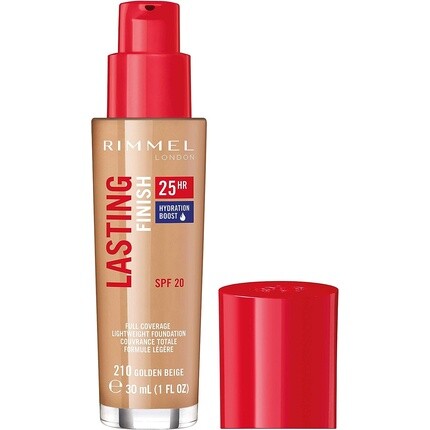 

Rimmel Lasting Finish SPF 20 Тональный крем 210 Золотой бежевый 30 мл