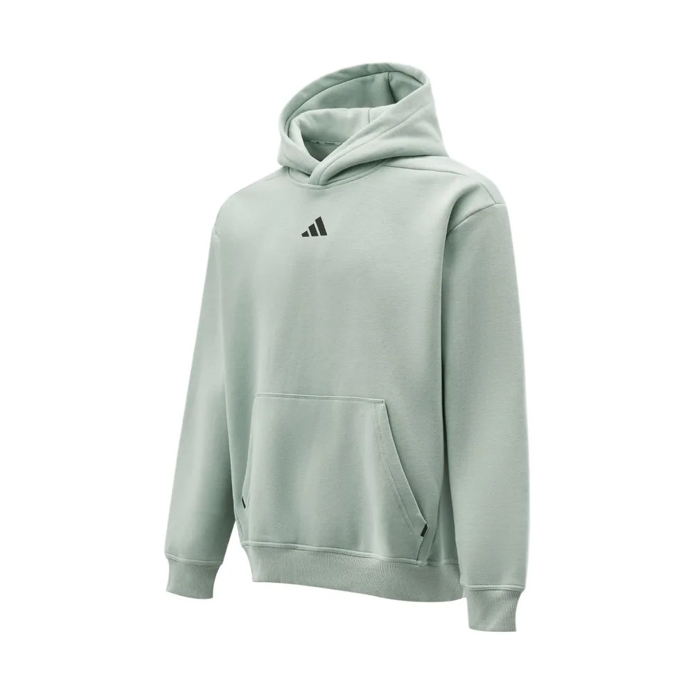 Adidas Толстовка мужская светло-зеленая с капюшоном