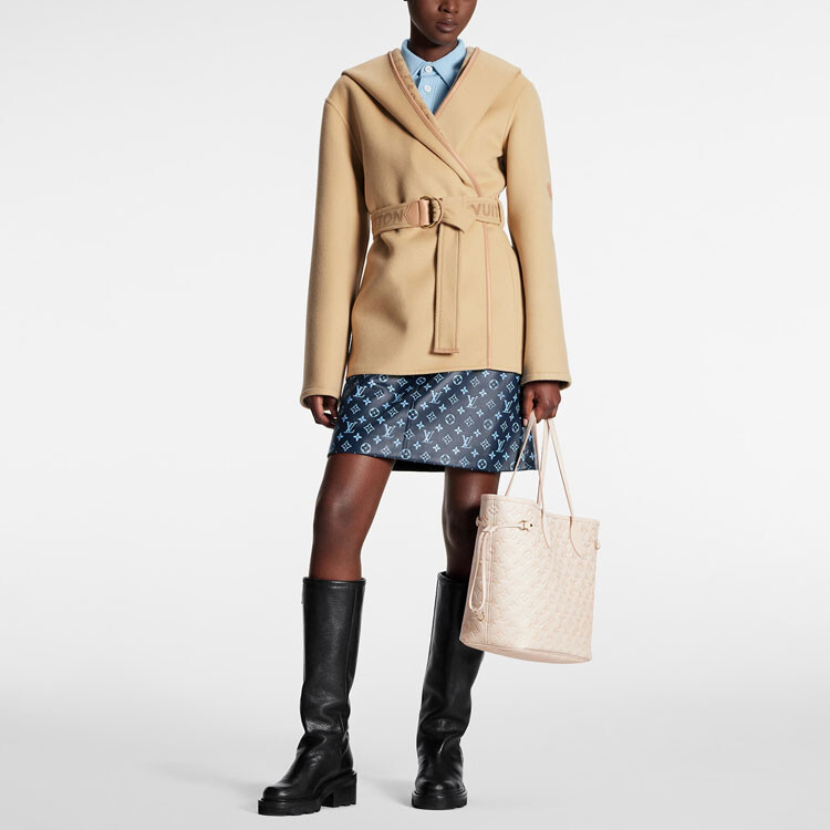 Пальто женское Louis Vuitton, бежевый — фото 2