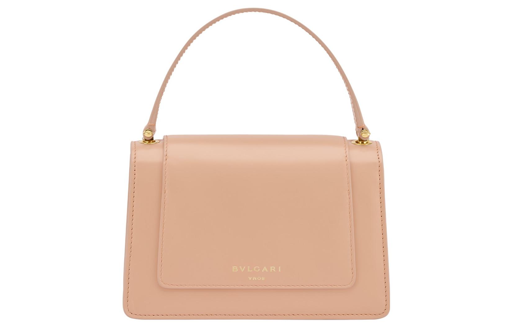 BVLGARI Alexander Wang Collaboration Smooth Calfskin Chain Bag, Shoulder Bag, Crossbody Bag, Fanny Pack Women's Pink — фото 3