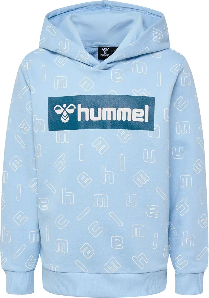 Капюшон худи, с принтом, Hummel, синий — фото 3
