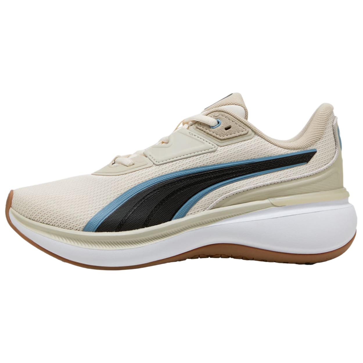 

PUMA Мужские беговые кроссовки Softride Breathable Support бежево-черные, цвет Beige Black