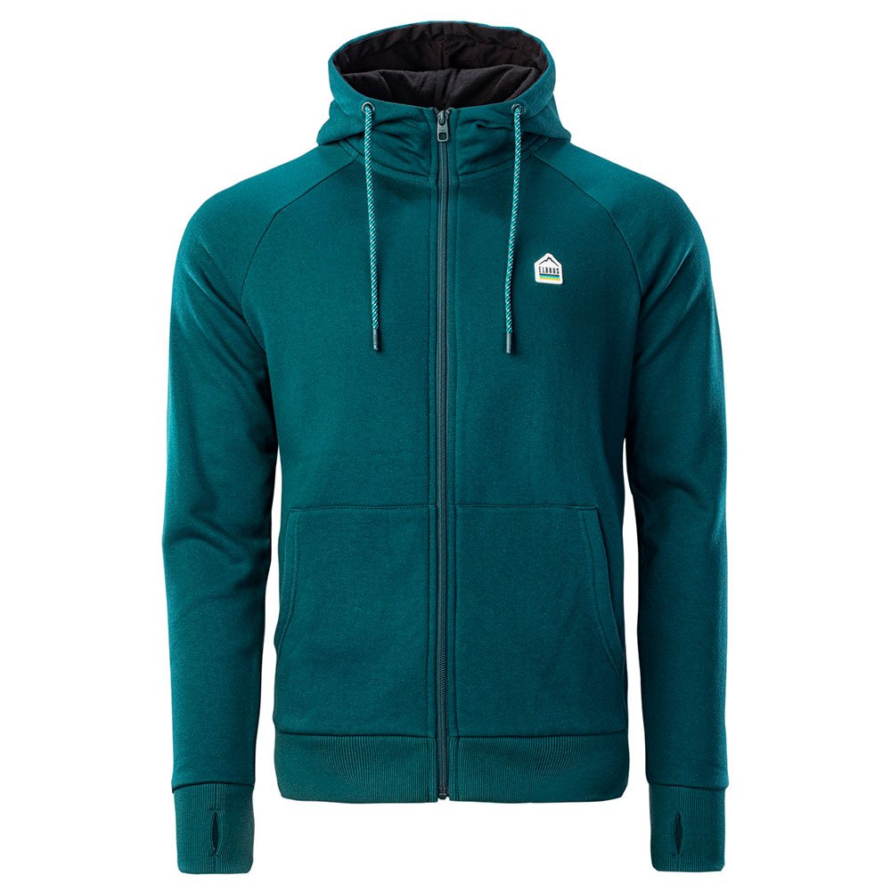 

Толстовка Elbrus Rufo Full Zip, зеленый