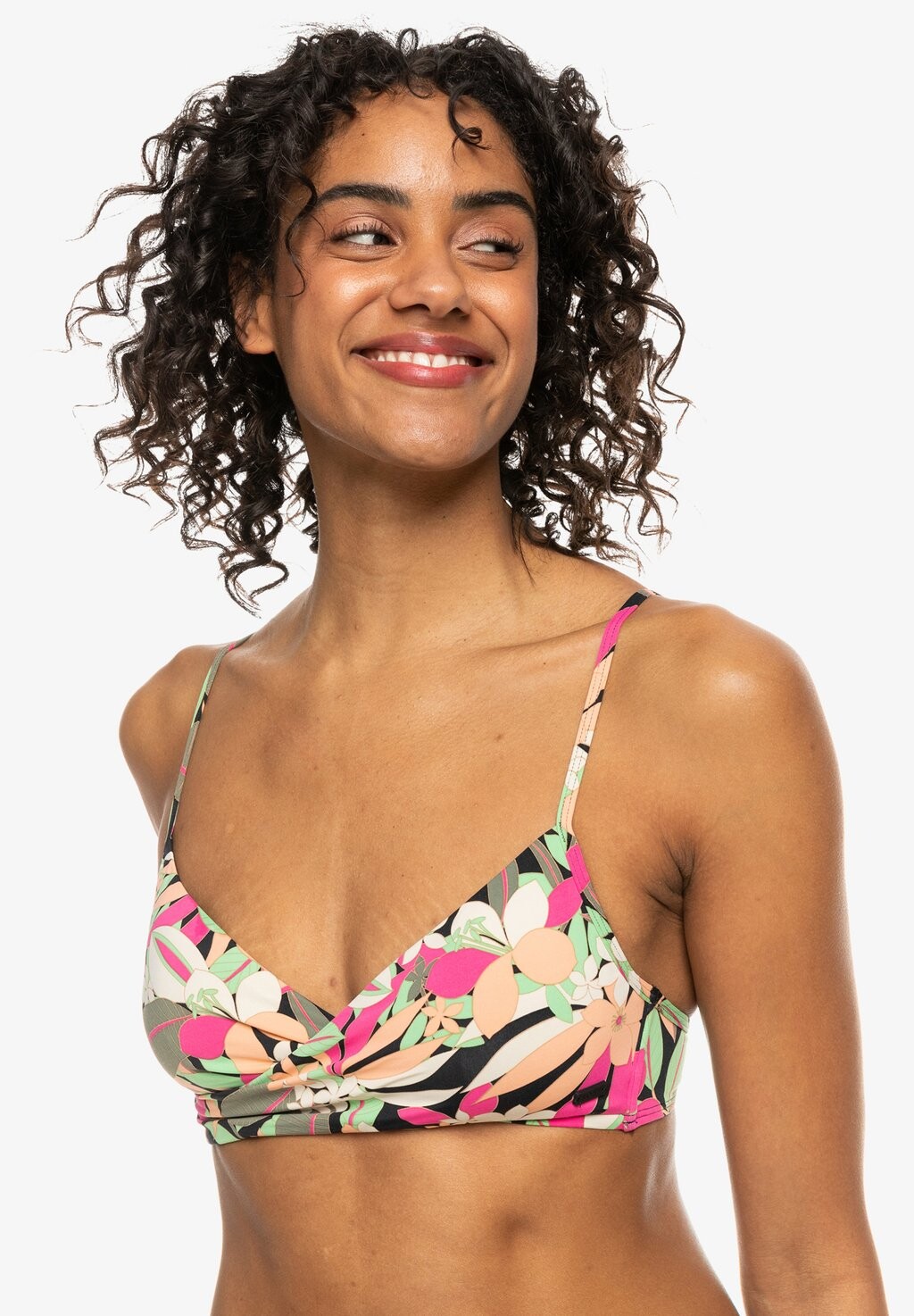 

Верх бикини PT CLASSICS WRAP Roxy, цвет anthracite palm song s