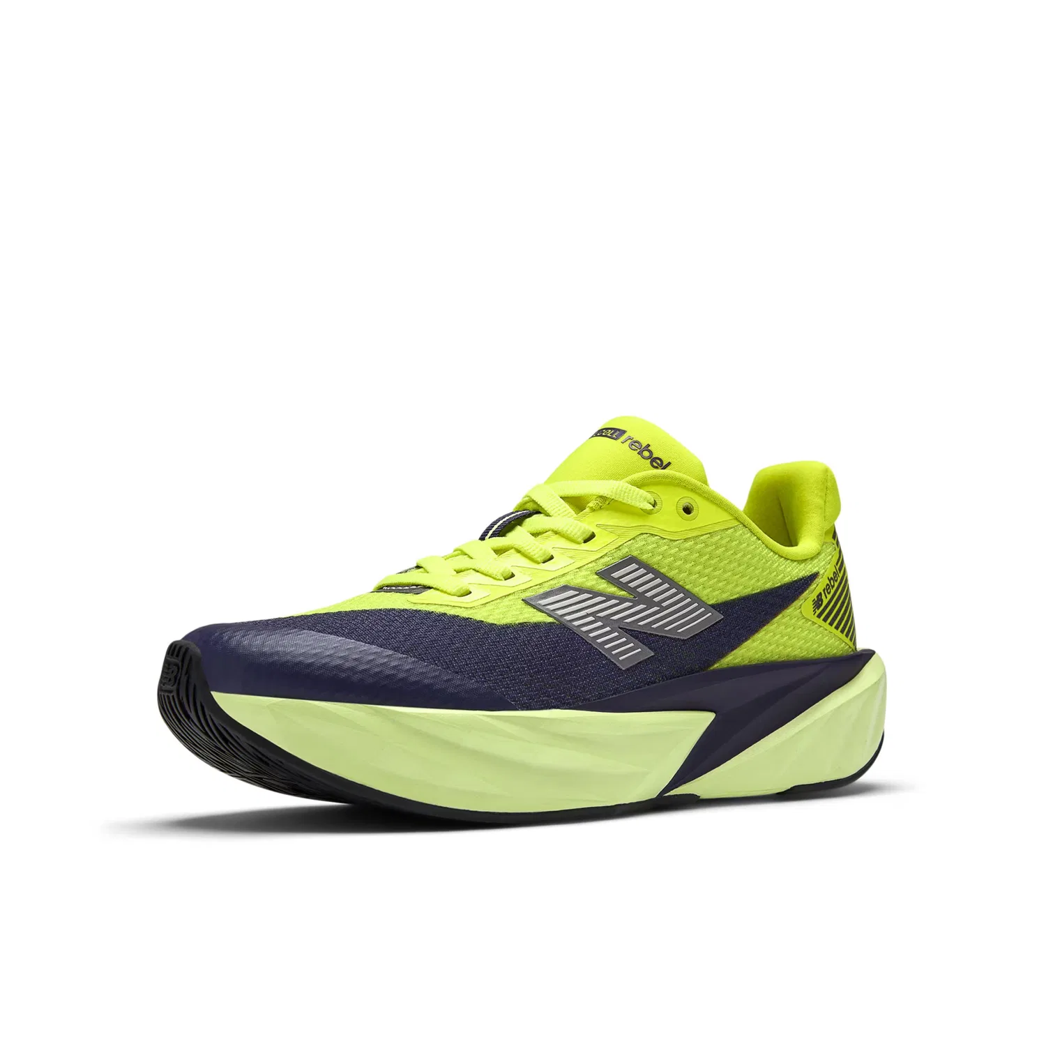 Кроссовки New Balance FuelCell Rebel в цвете лайм