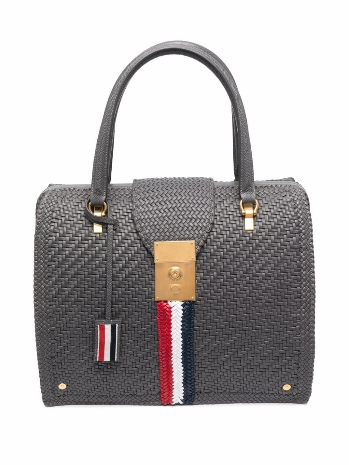 

Сумка-тоут Mrs. Thom Thom Browne, серый